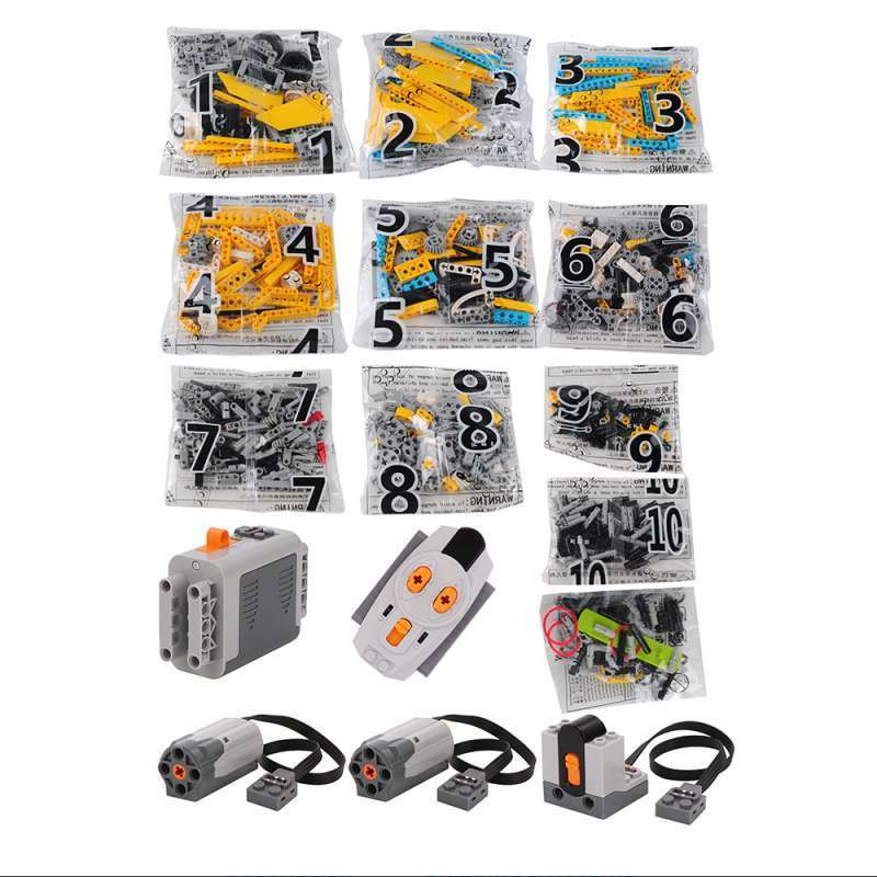 702pcs 50 in 1 Science and Education Set Building Blocks